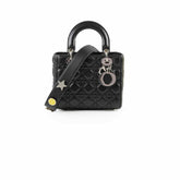 Christian Dior Small Lady Dior Black Lambskin